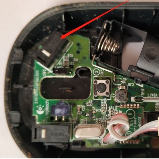 拆了鼠標也不認識微動？